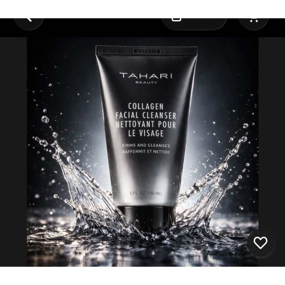 Collagen Facial Cleanser 5 fl oz Face Wash Firms & Cleanses " Tahari Beauty"